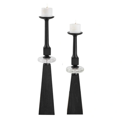 Floor Candleholders, Set of 2