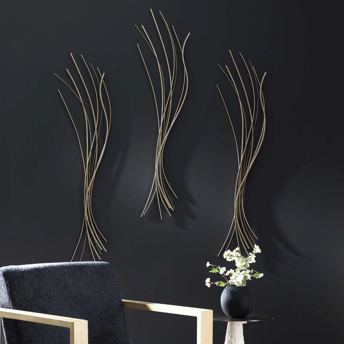 Silver Leaf Iron Wall Decor