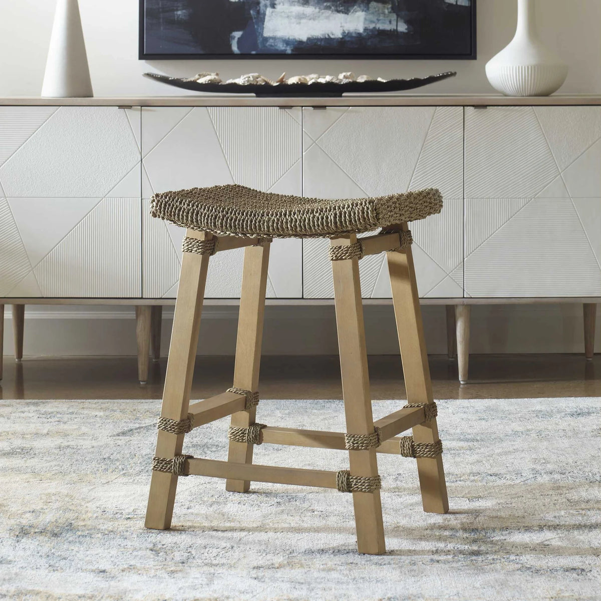 Sea Grass Counter Stool