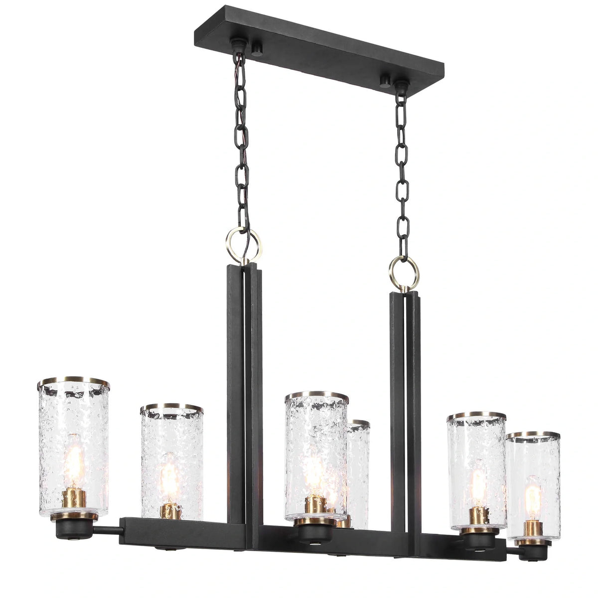 6 Light Industrial Island Light