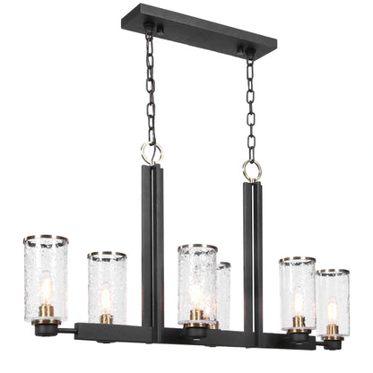6 Light Industrial Island Light