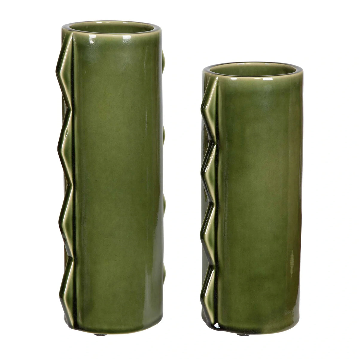 Green Vases Set/2
