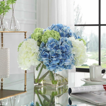 Faux Hydrangea Bouquet