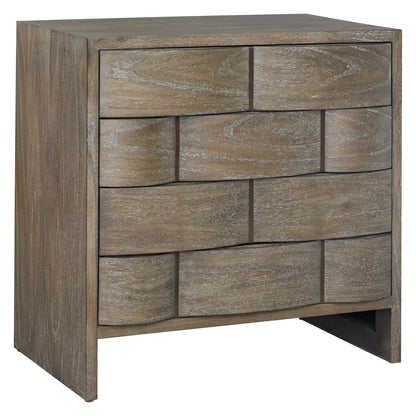 4 Drawer Brown Finish Chest