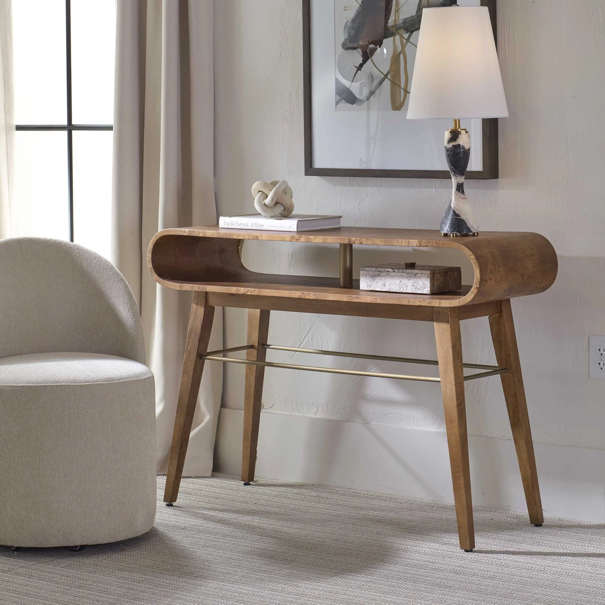 Mid-Century Console Table