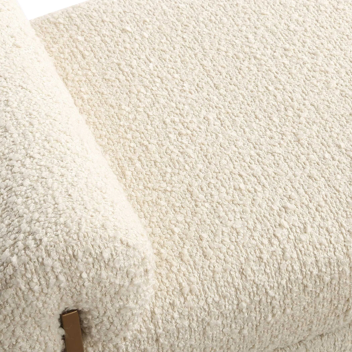 Pearl White Bolster Bench