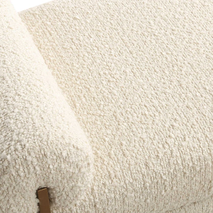 Pearl White Bolster Bench