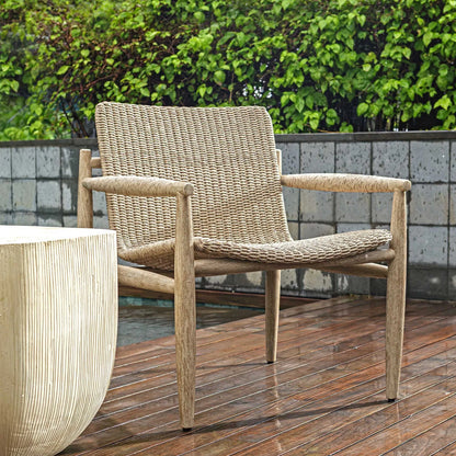 Wicker Outdoor Lounge Chair