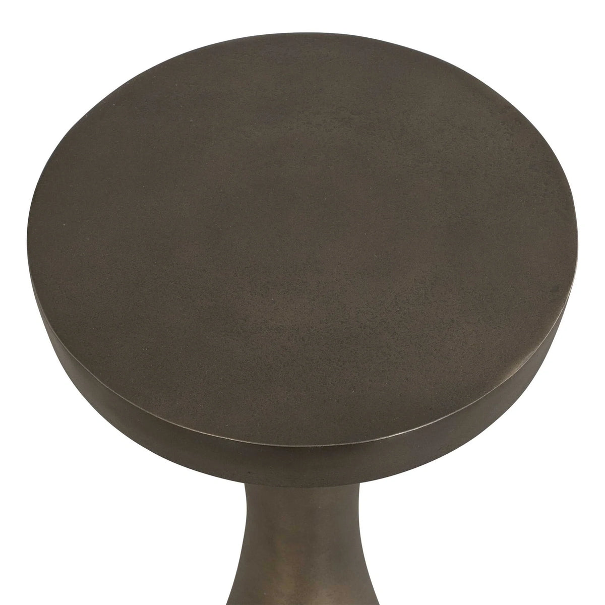 Indoor-Outdoor Bronze Drink Table