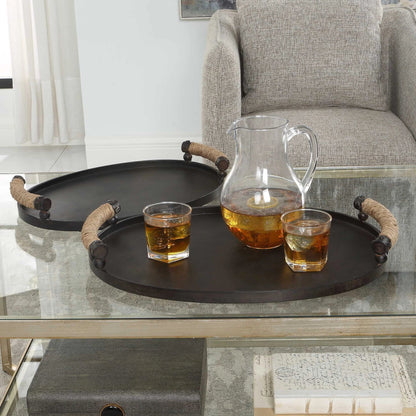 Bronze Trays Set/2