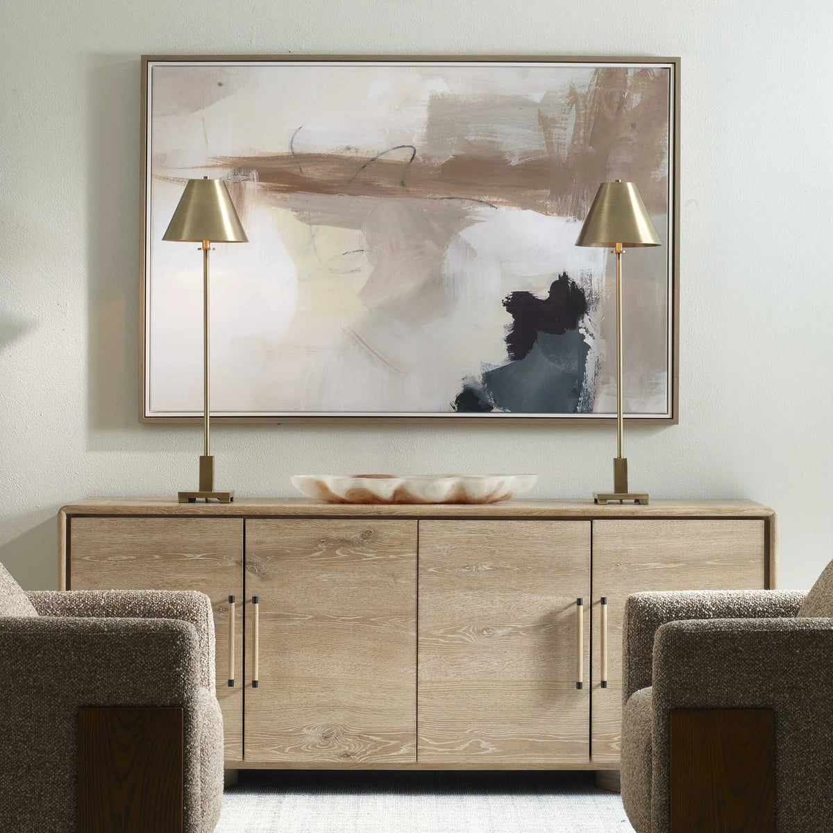 Framed Abstract Canvas