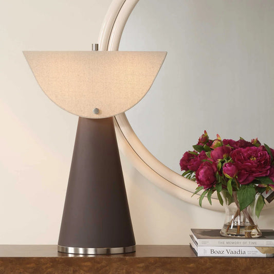 Brown Modern Table Lamp