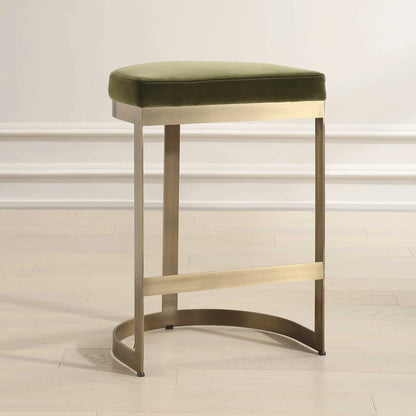 Brass Iron Counter Stool