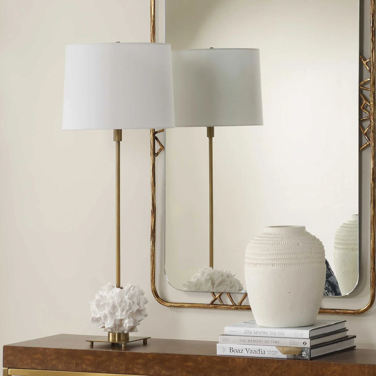 Coral Buffet Lamp