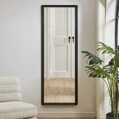 Tall Wooden Mirror