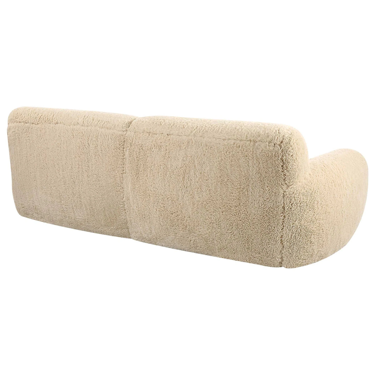 Rounded Sheepskin Sofa