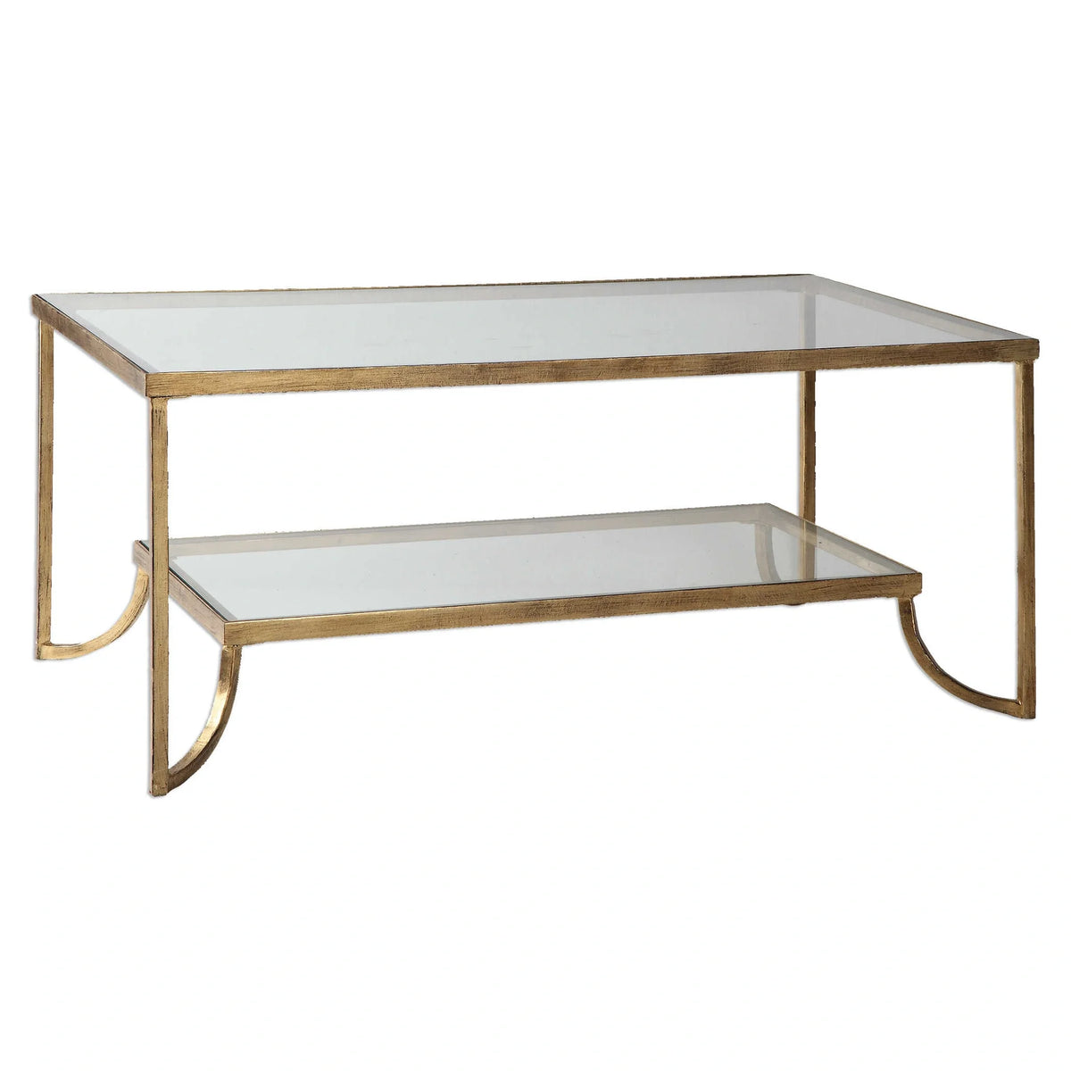 Gold Leaf Coffee Table