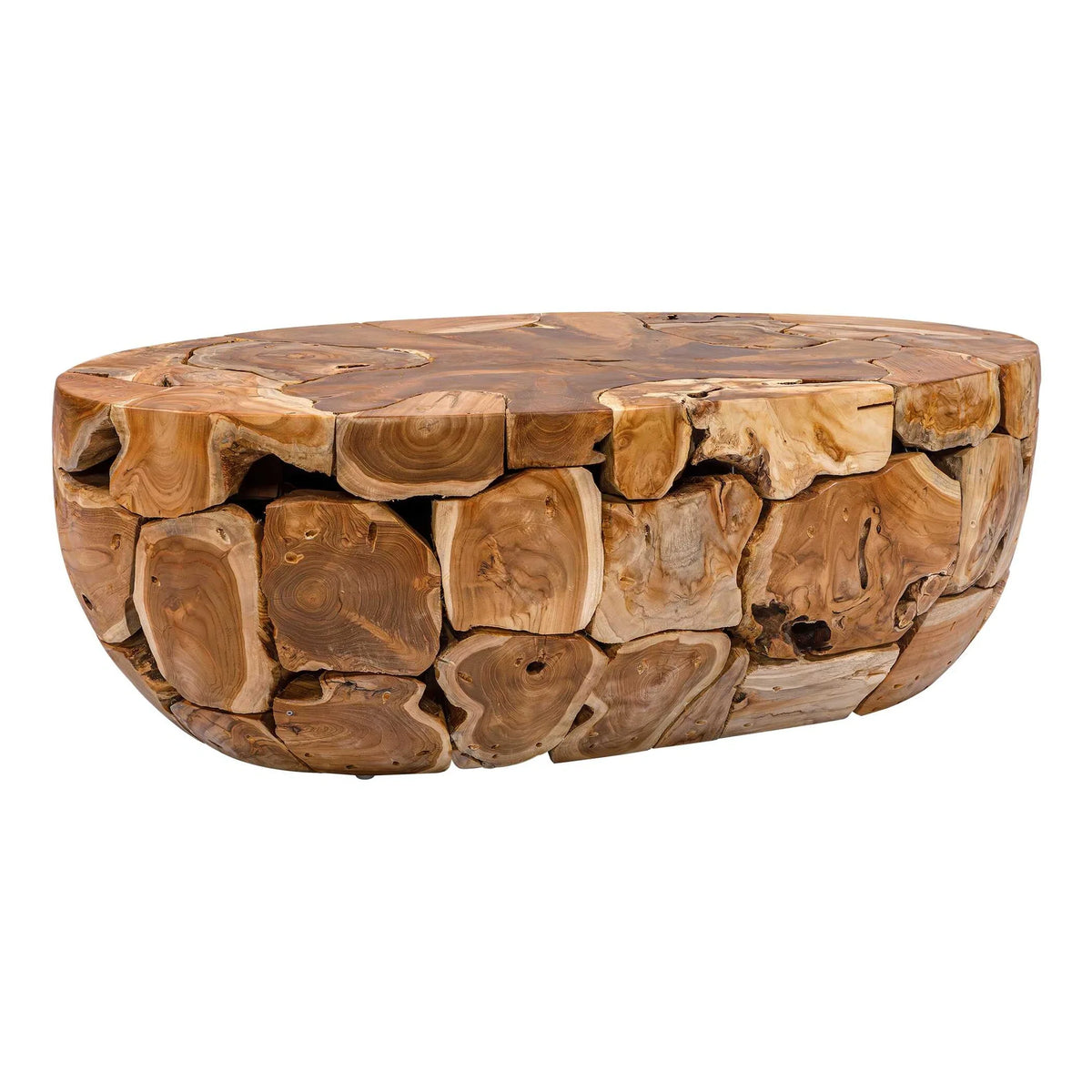 Hand Assembled Teak Coffee Table