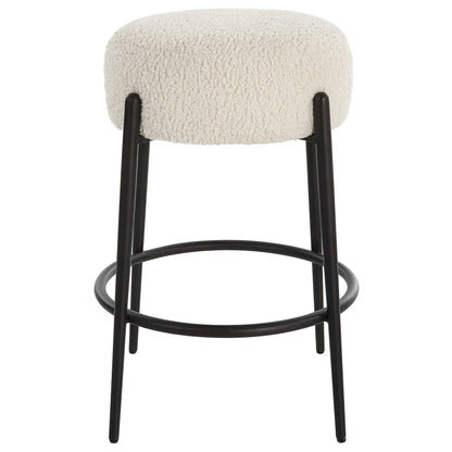 Plush Counter Stool