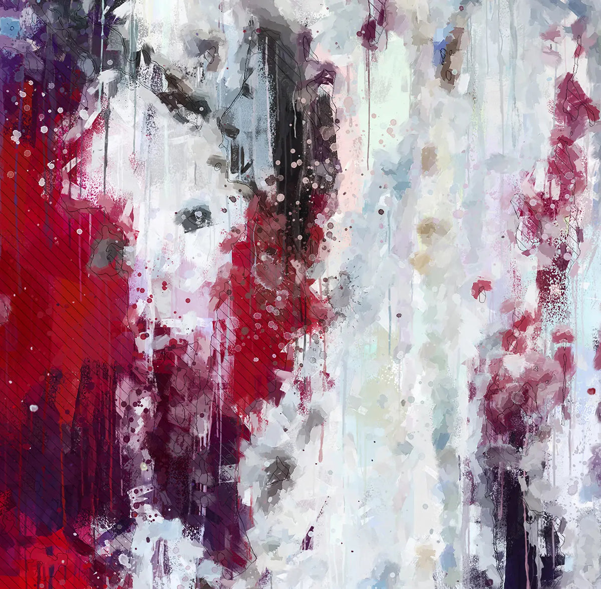 Large Glicée Canvas Art Print of 'Visualizations'