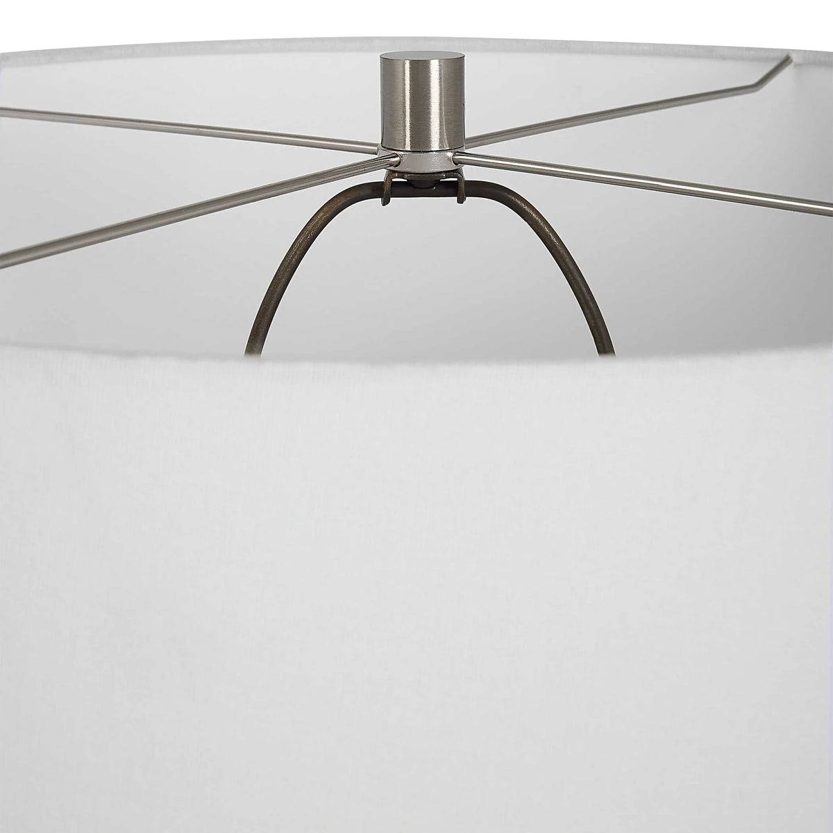 Chalk White Urn Table Lamp