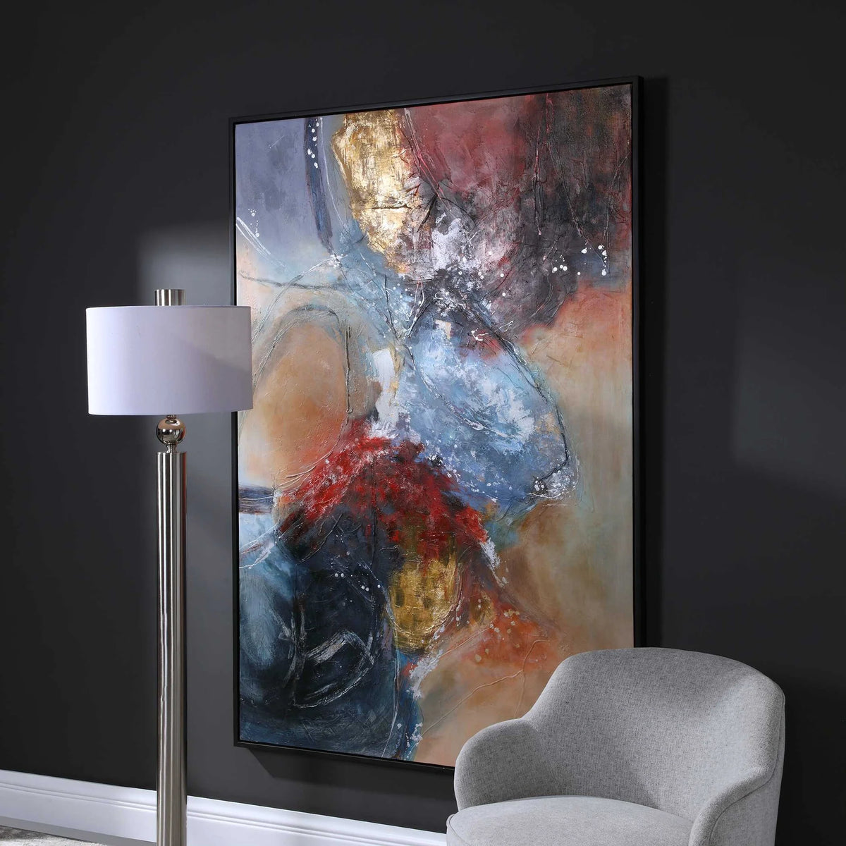 Abstract Sunset Art