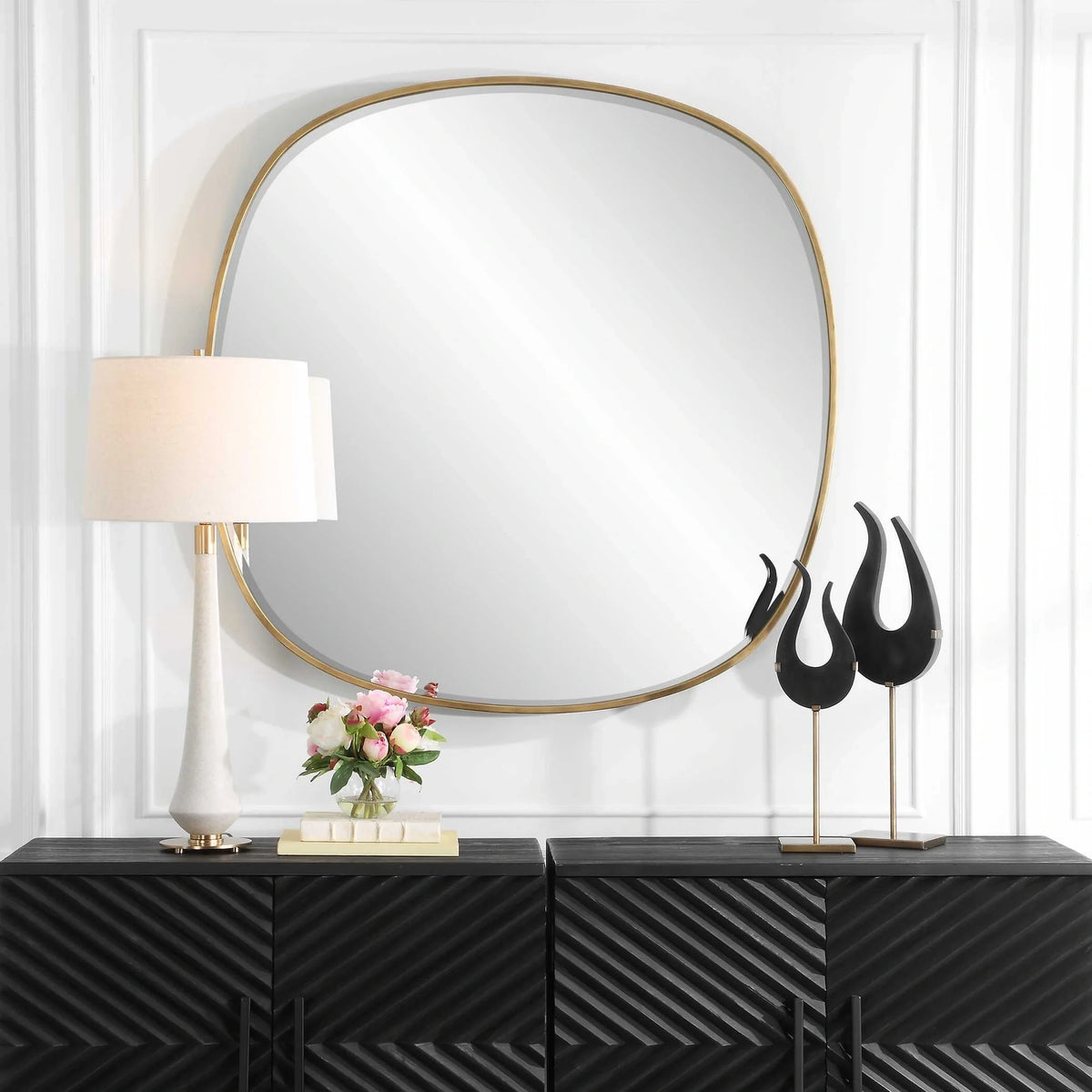 Antique Gold Mirror