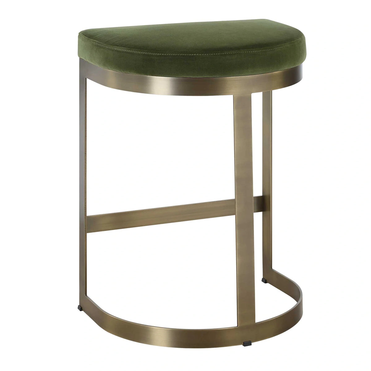 Brass Iron Counter Stool