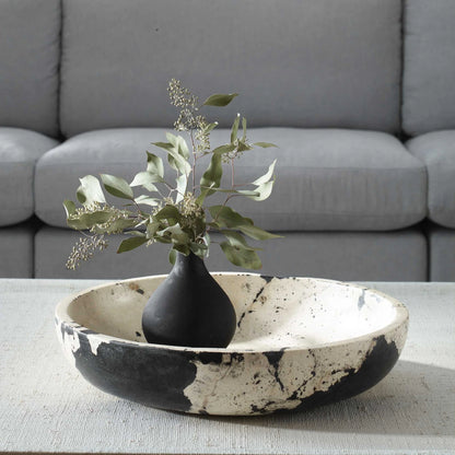 White Limestone Bowl
