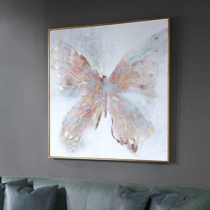 Butterfly Hand Painted Canvas
