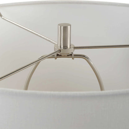 Green Glass Table Lamp