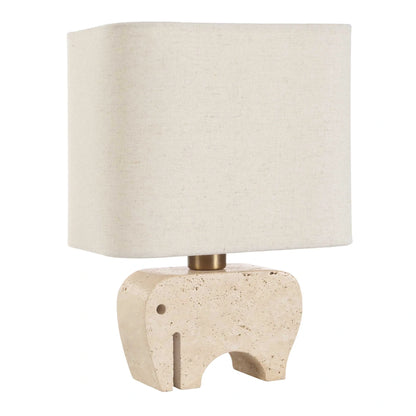 Travertine Accent Lamp