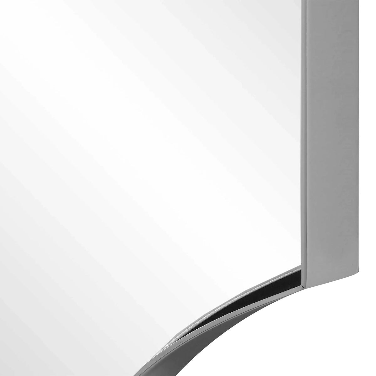 Scalloped Corner Mirror