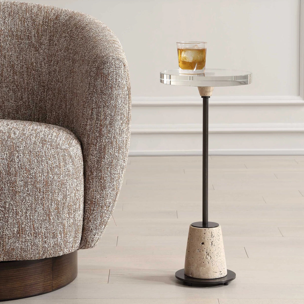 Crystal Drink Table