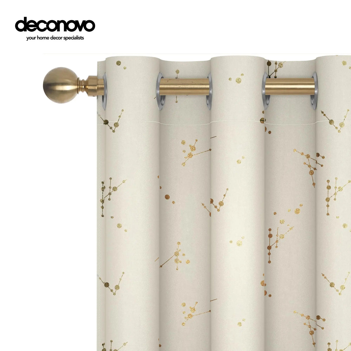 Blackout Curtain Panels | 100% Polyester, Thermal Insulated, Grommet Top | Wide Size Range, Set of 2