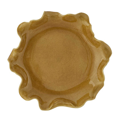 Ruffled Indoor-Outdoor Bowl