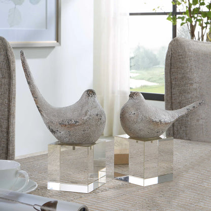 Bird Sculptures Set/2