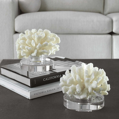 Coral Sculptures, Set of 2