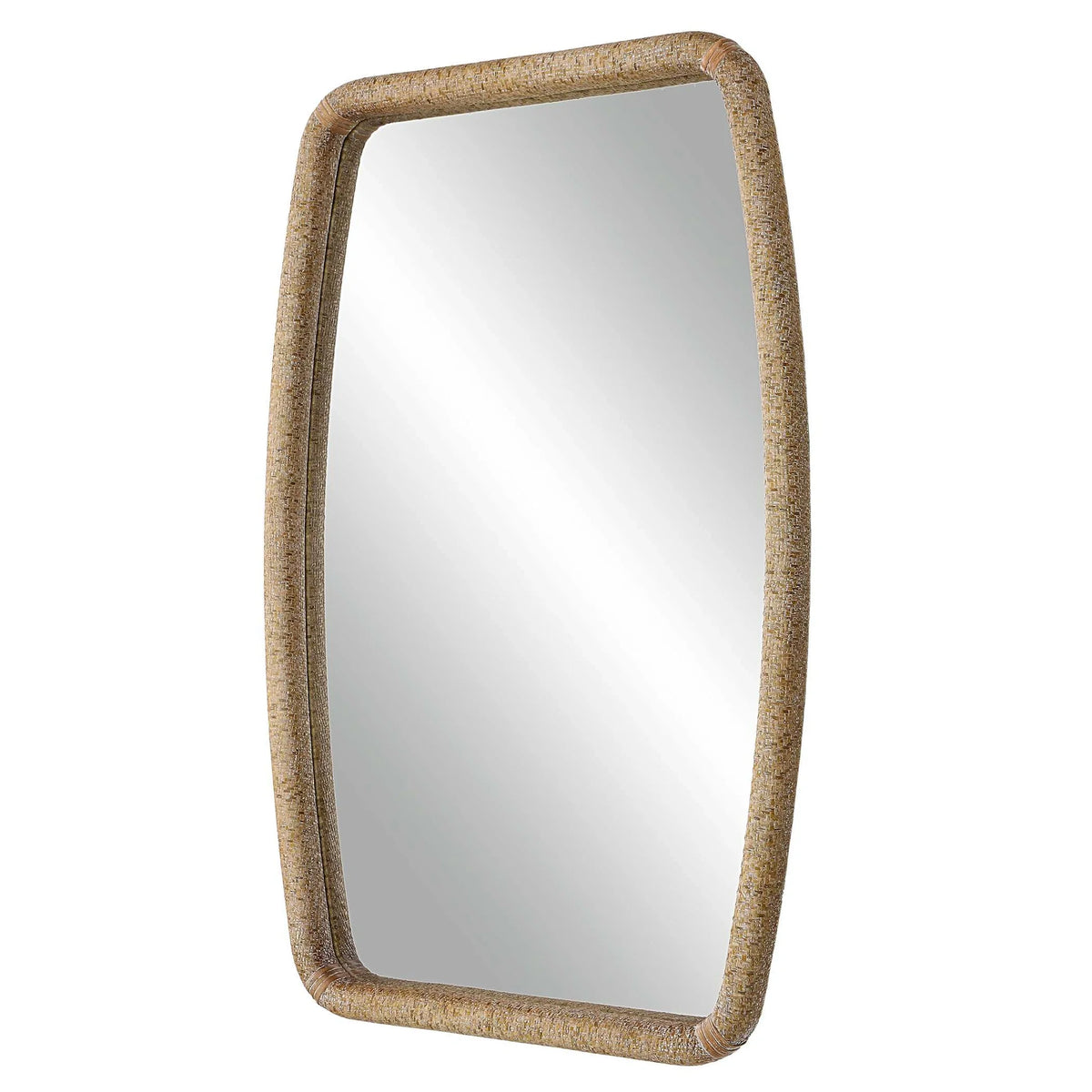 Rattan Mirror