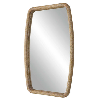 Rattan Mirror