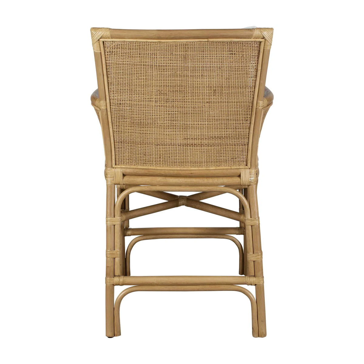 Woven Rattan Counter Stool