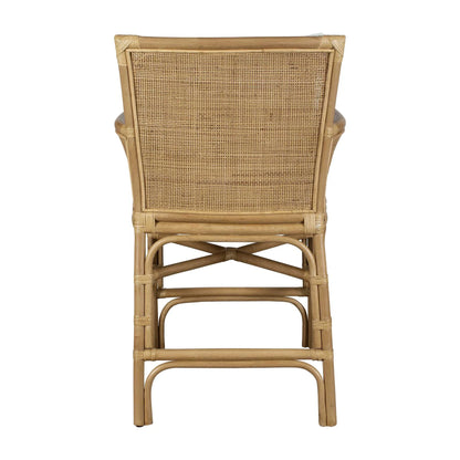 Woven Rattan Counter Stool