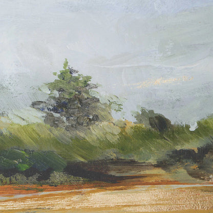 Blue Landscape Print