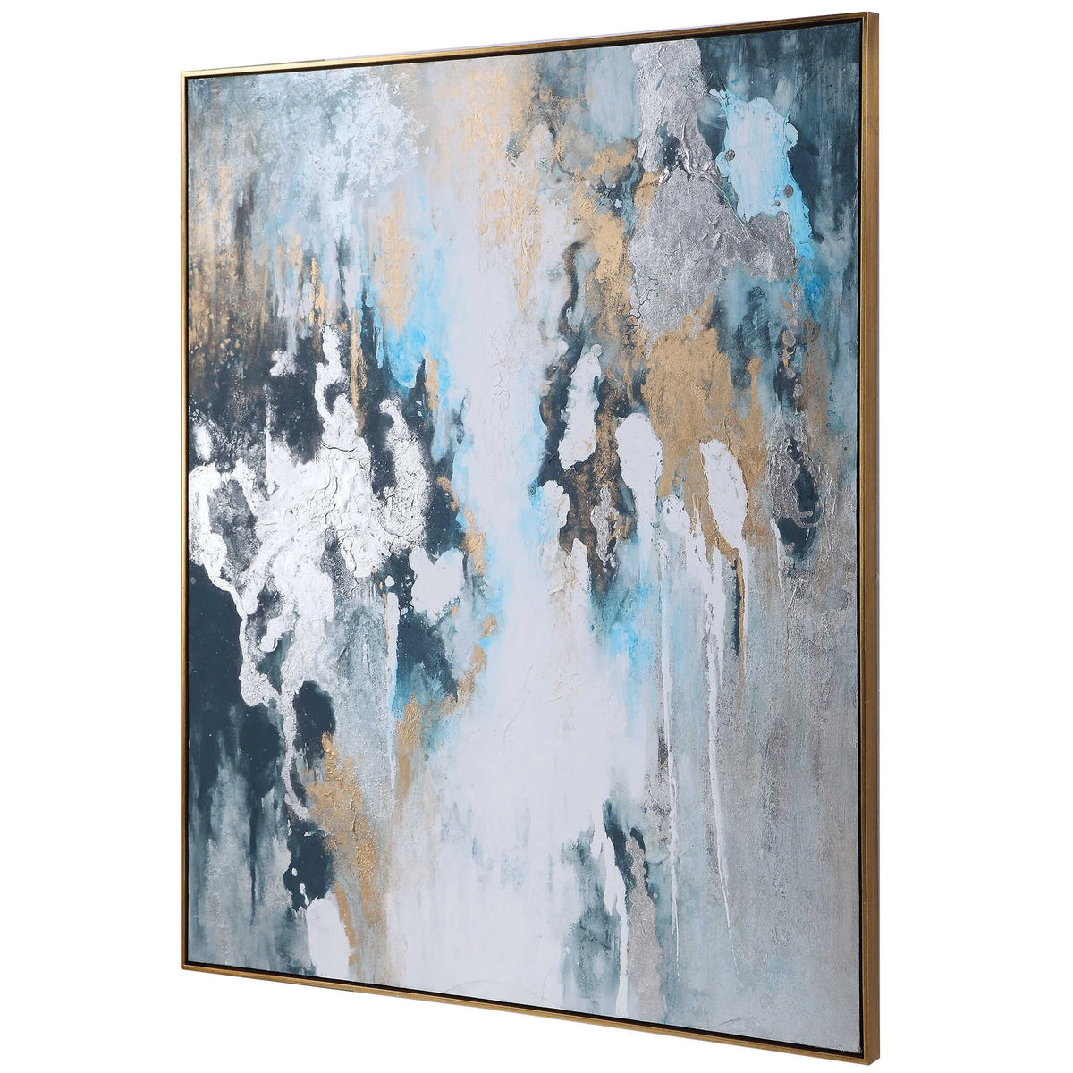 Hand Painted Abstract Canvas Art