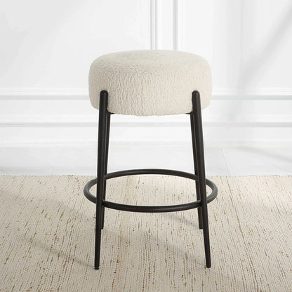 Plush Counter Stool
