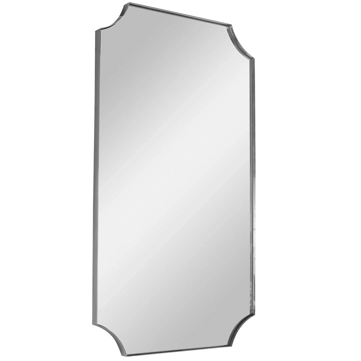 Scalloped Corner Mirror
