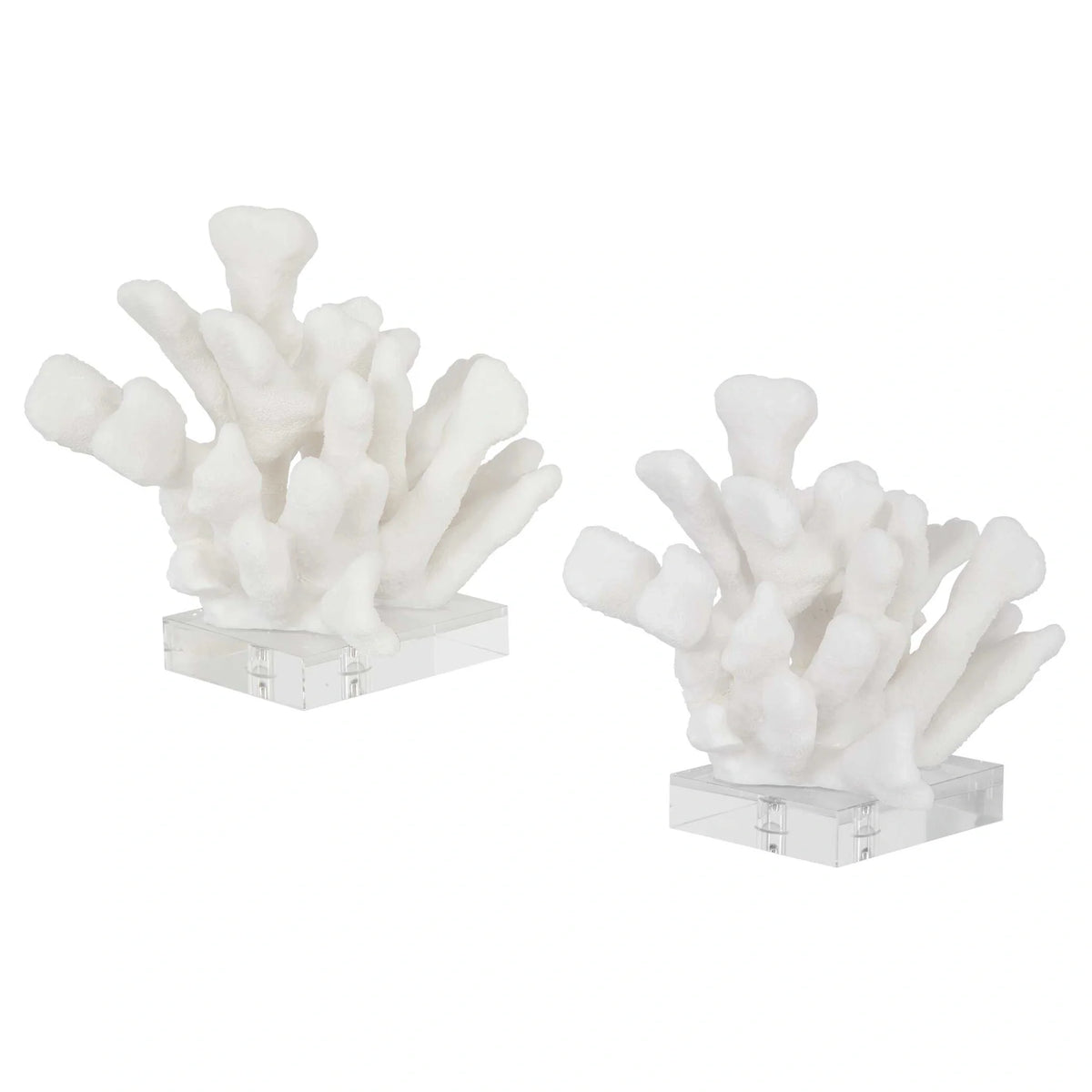 White Bookends Set/2