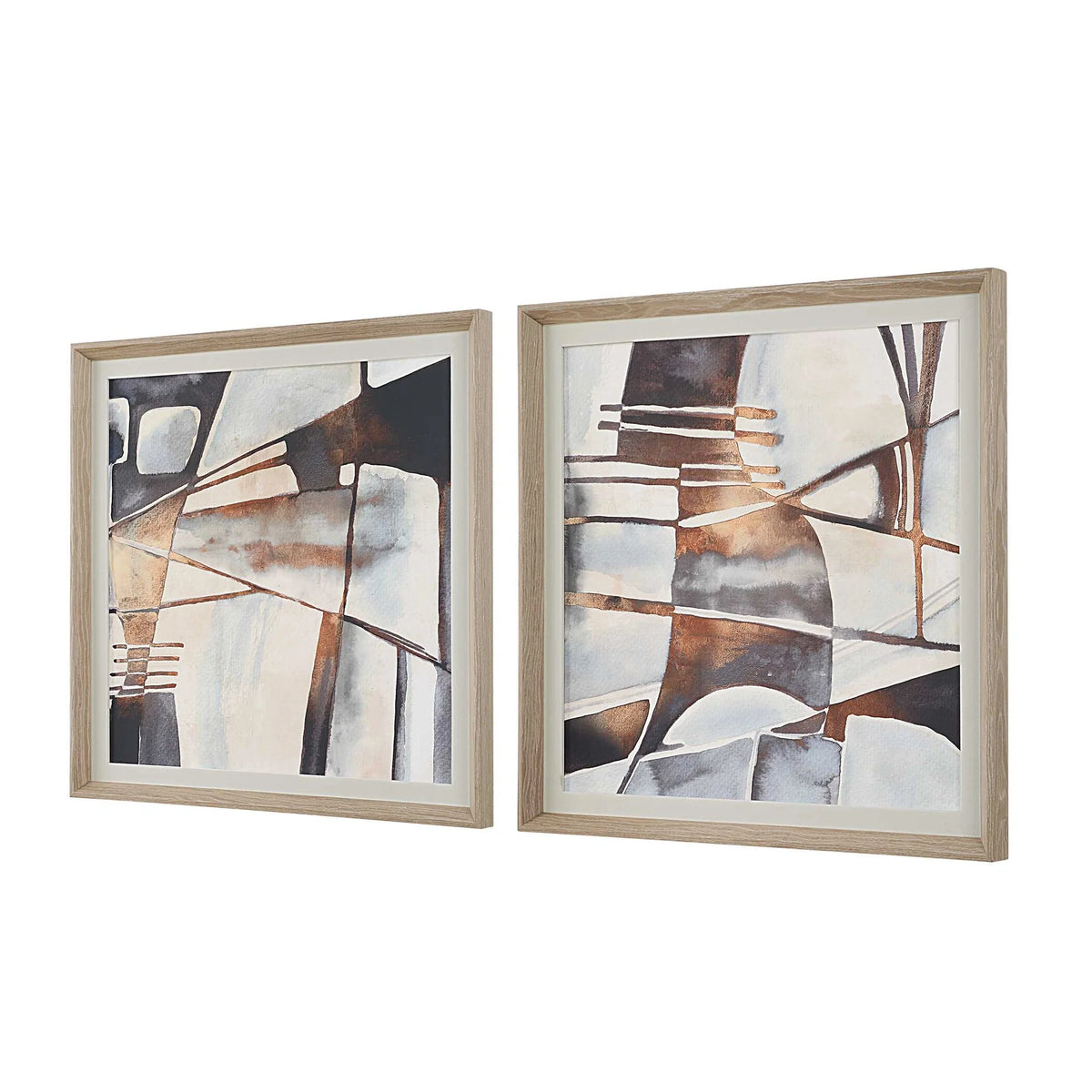 Framed Abstract Prints Set/2