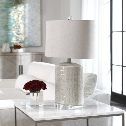 Taupe Ceramic Lamp