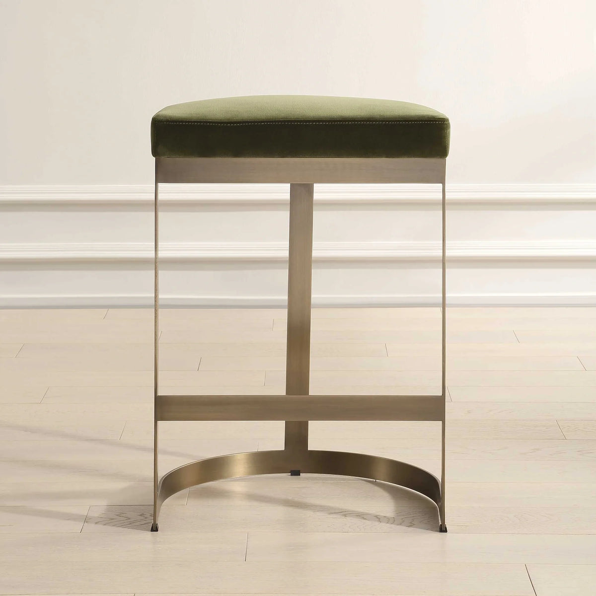 Brass Iron Counter Stool